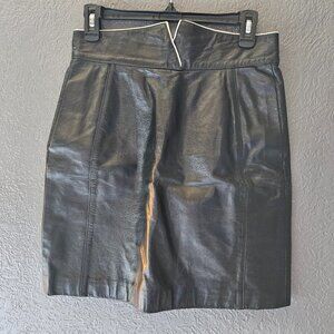 Wilsons Vintage Leather Mini Skirt